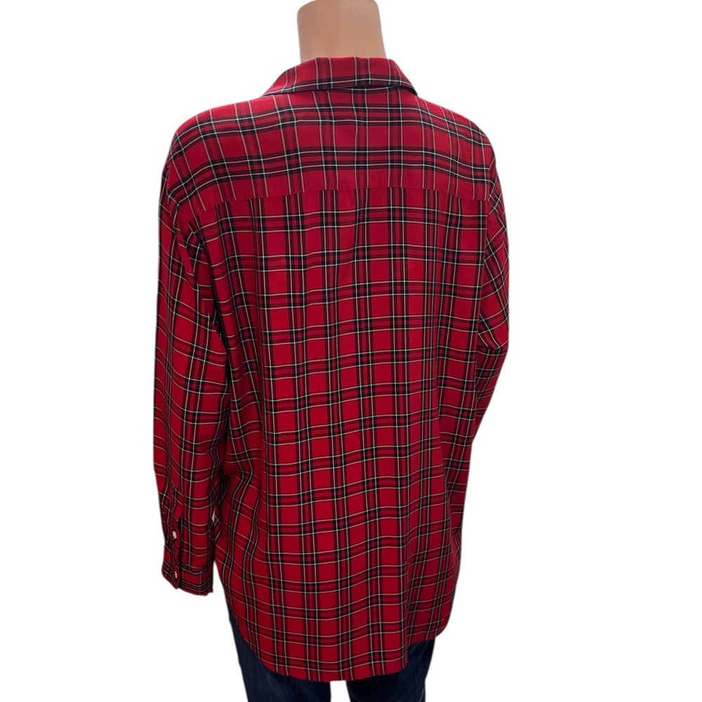 Madewell Tartan Paid Ex-Boyfriend Top - Picture 5 of 10